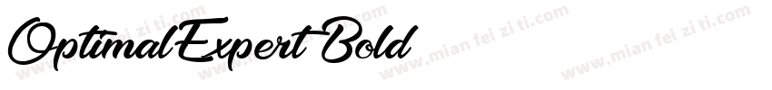 OptimalExpert Bold字体转换